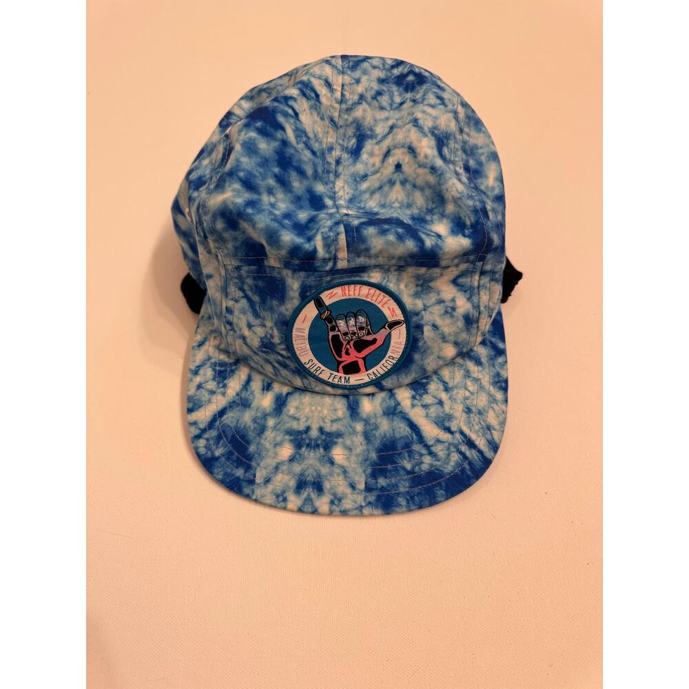 Neff Elite Malibu Surf Team Hat Blue/White w/Buckle Strap One Size